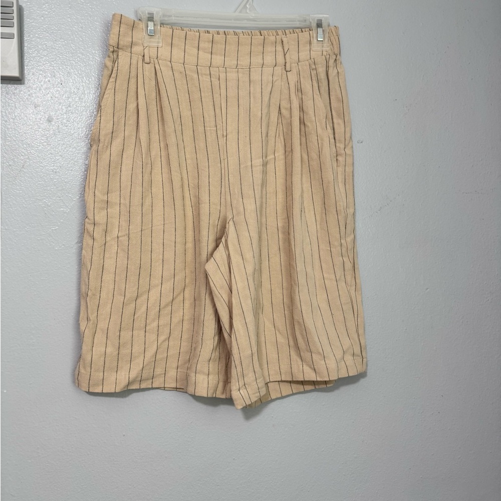 Love Notes Beige Striped Jumpsuit - image 6